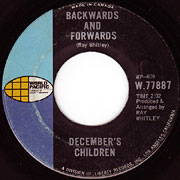 DECEMBER'S CHILDREN / Backwards And Forwards / Kissin' Time